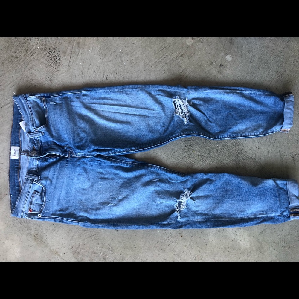 Hudson cropped jeans